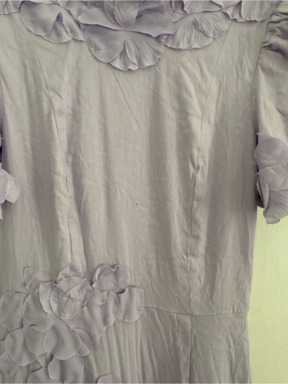 ANTONIO MELANI Lavender Floral-Detail Maxi Dress - Picture 3 of 3